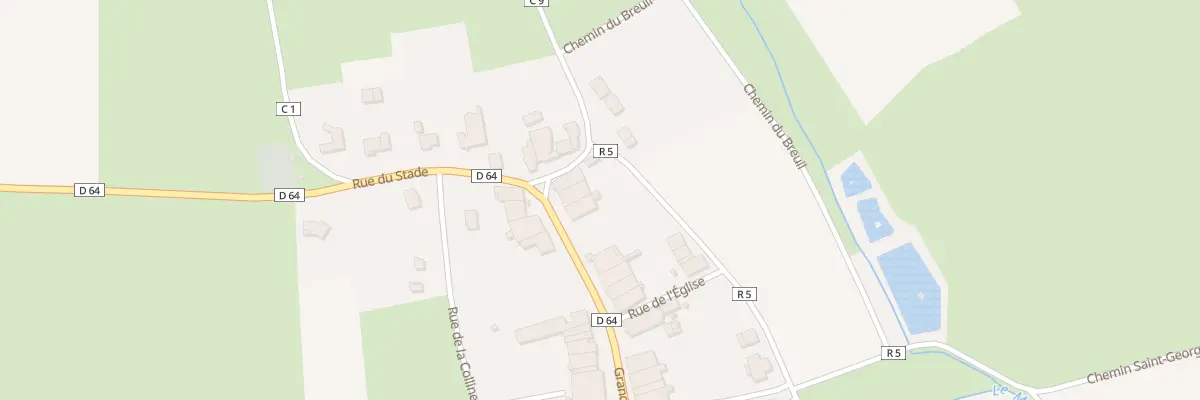 Plan du 66 Gr Grande Rue à Housséville