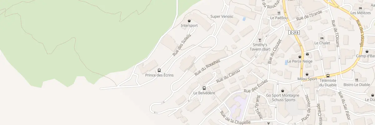 Plan du 19 Rue du Roucha aux Deux Alpes