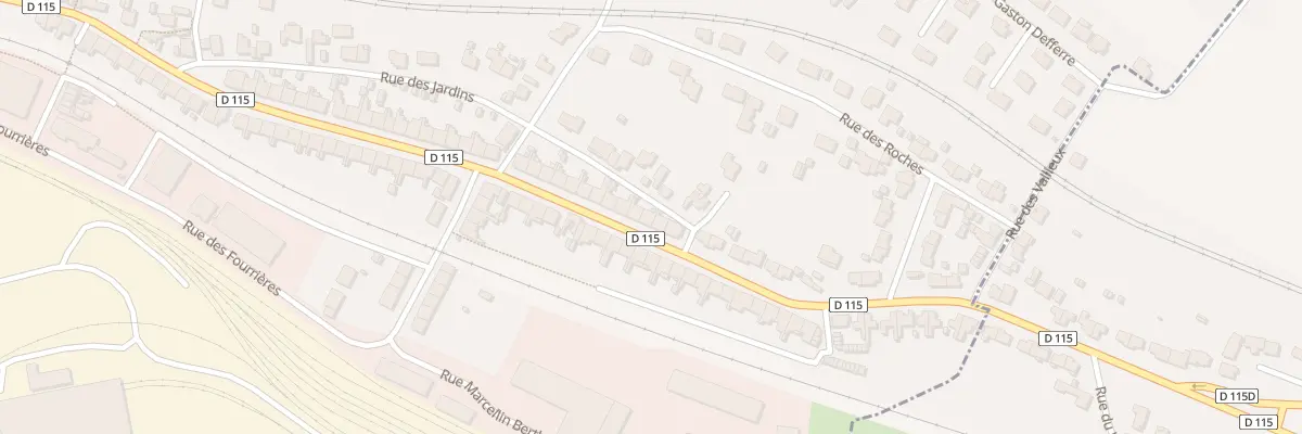 Plan du 77 Rue Pierre et Marie Curie à Neuves-Maisons