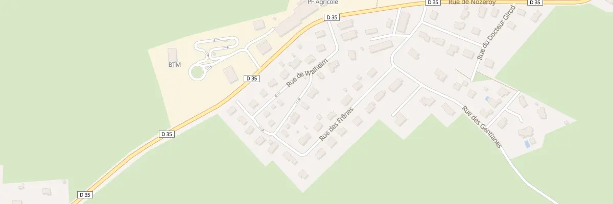 Plan du 15 Rue de Walheim à Mignovillard