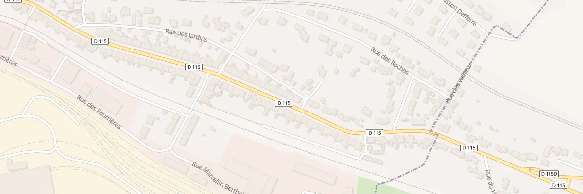 Plan du 79 Rue Pierre et Marie Curie à Neuves-Maisons