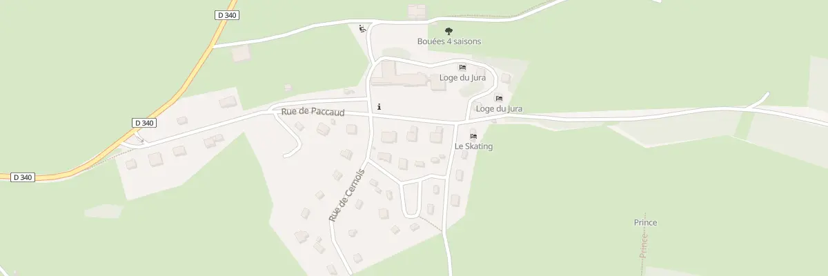 Plan du 5058 Combe Simon à Cerniébaud