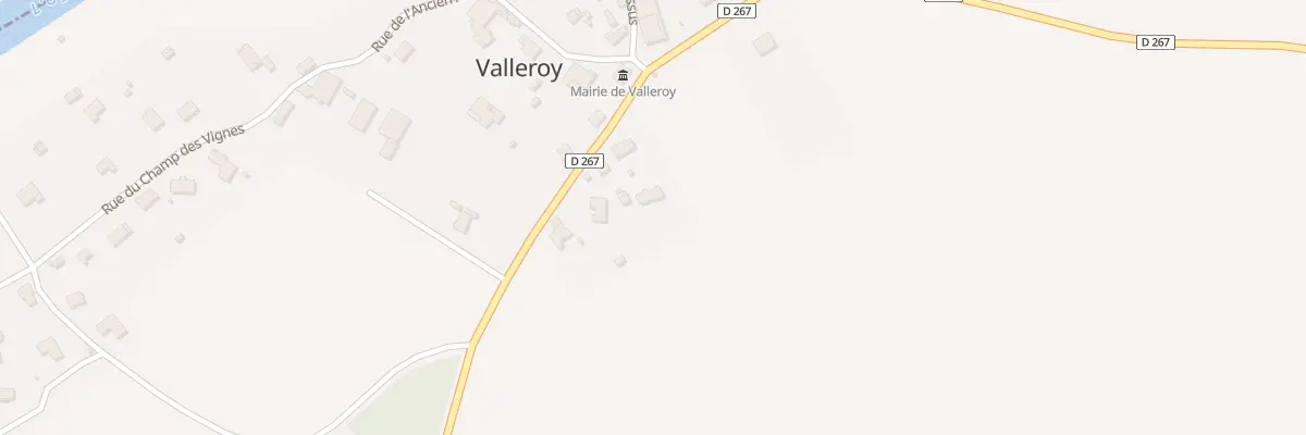 Plan du 1B Rte de Thurey à Valleroy
