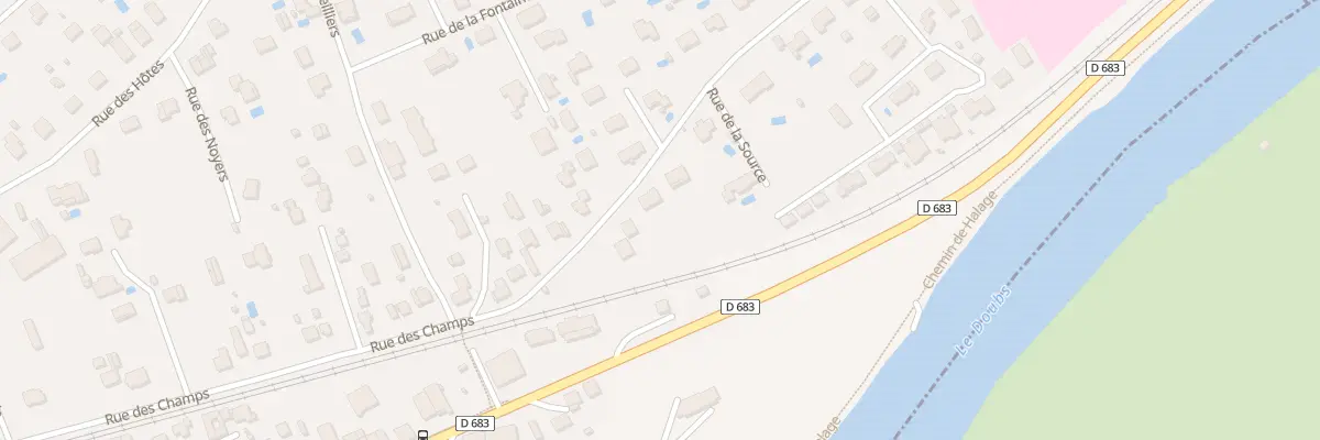 Plan du 9 Rue de la Source à Roche-lez-Beaupré