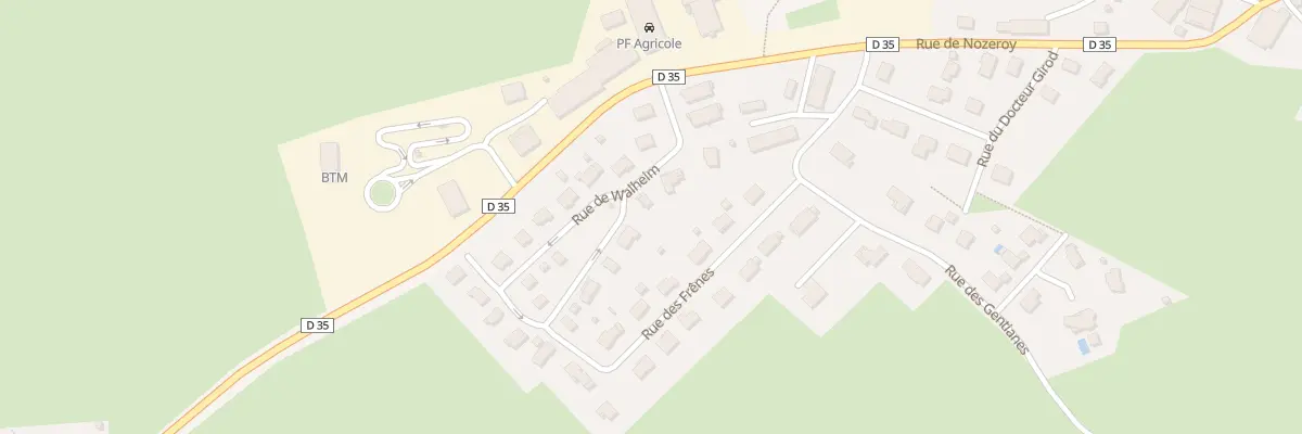 Plan du 11 Rue de Walheim à Mignovillard