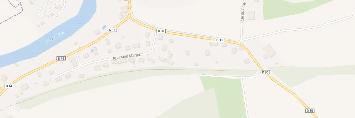 Plan du 5 Rue Abel Marlet à Moncey