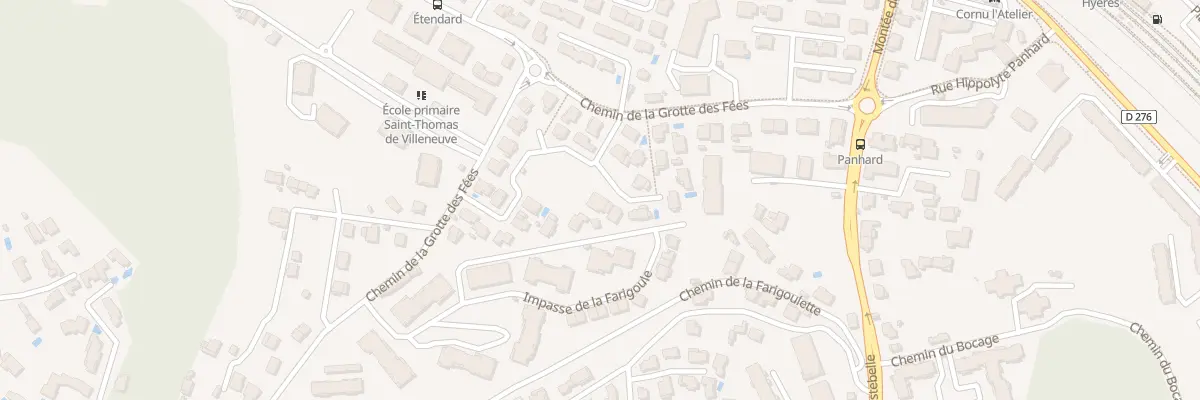 Plan du 11 Pl des Lutins à Hyères