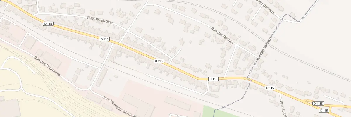 Plan du 83 Rue Pierre et Marie Curie à Neuves-Maisons