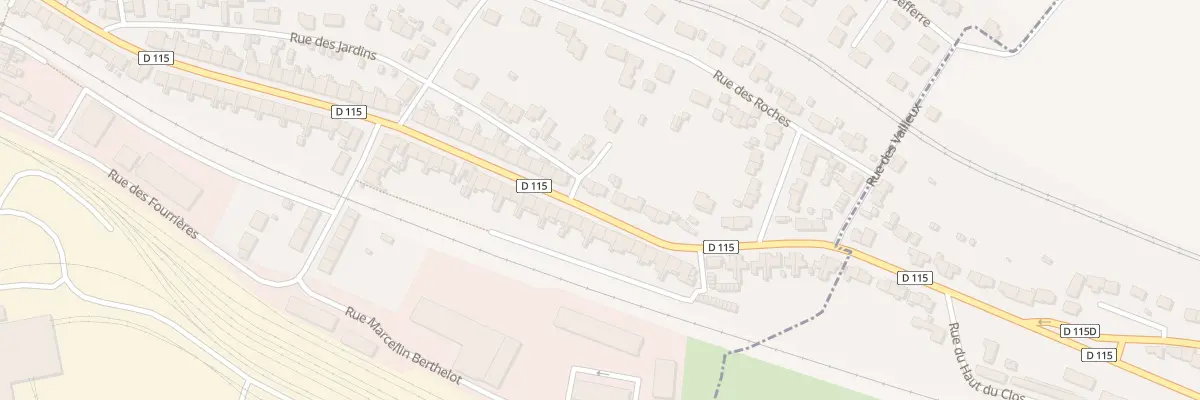 Plan du 85 Rue Pierre et Marie Curie à Neuves-Maisons