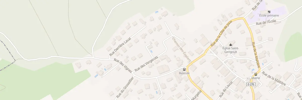 Plan du 5 Rue des Vergerots à Gennes