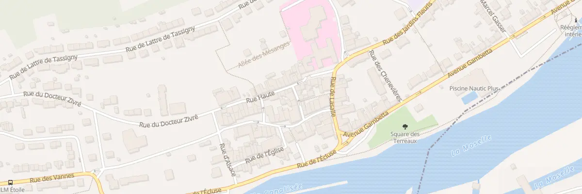 Plan du 5 Rue Gally Passebosc à Pompey