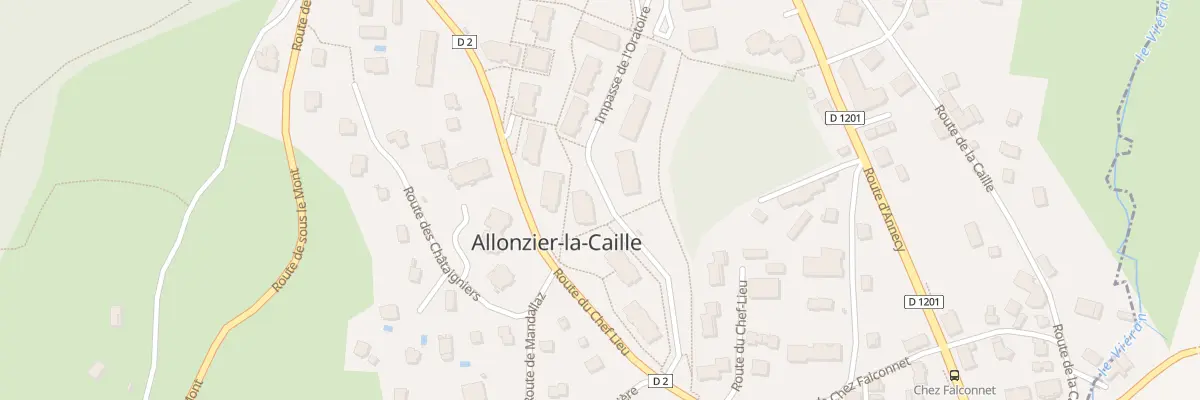 Plan du 169 Imp de l’Oratoire à Allonzier-la-Caille