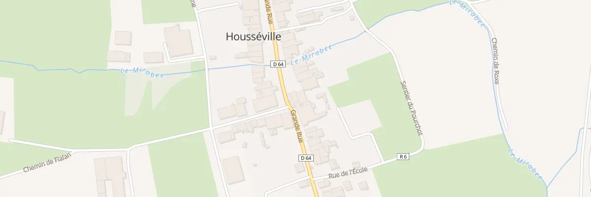 Plan du 24 Gr Grande Rue à Housséville