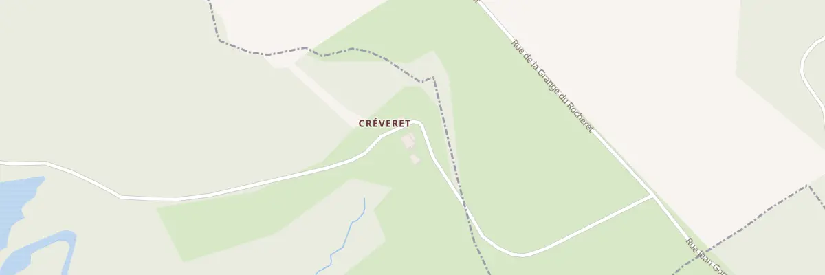 Plan du 1 Creveret à Tarcenay-Foucherans