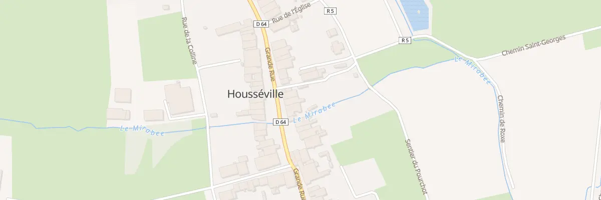Plan du 36 Gr Grande Rue à Housséville