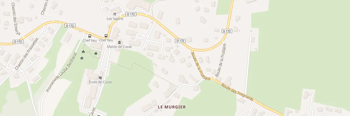 Plan du 306 Rte de Burgaz à Cuvat