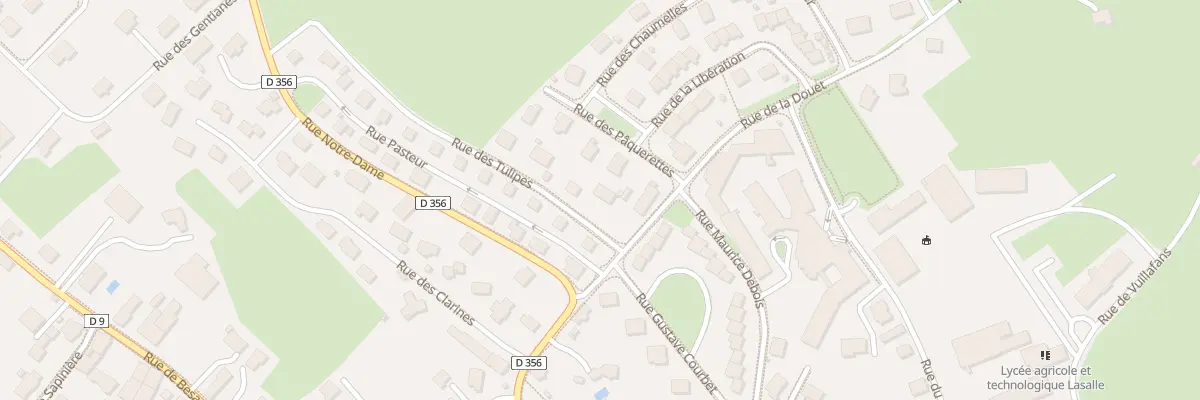Plan du 2 Rue des Tulipes à Levier