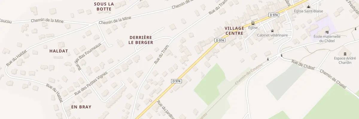 Plan du 44 Rue de Neuves Maisons à Chavigny