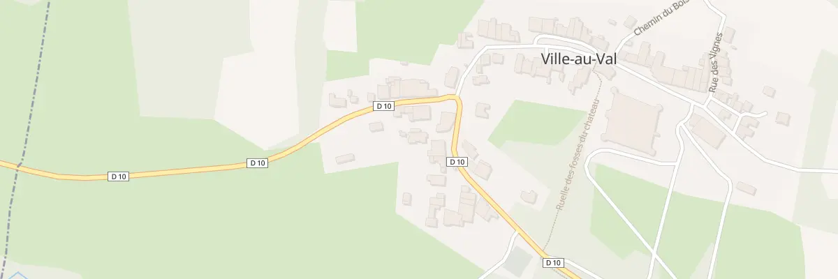 Plan du 11B Rue du Vieux Moulin à Ville-au-Val