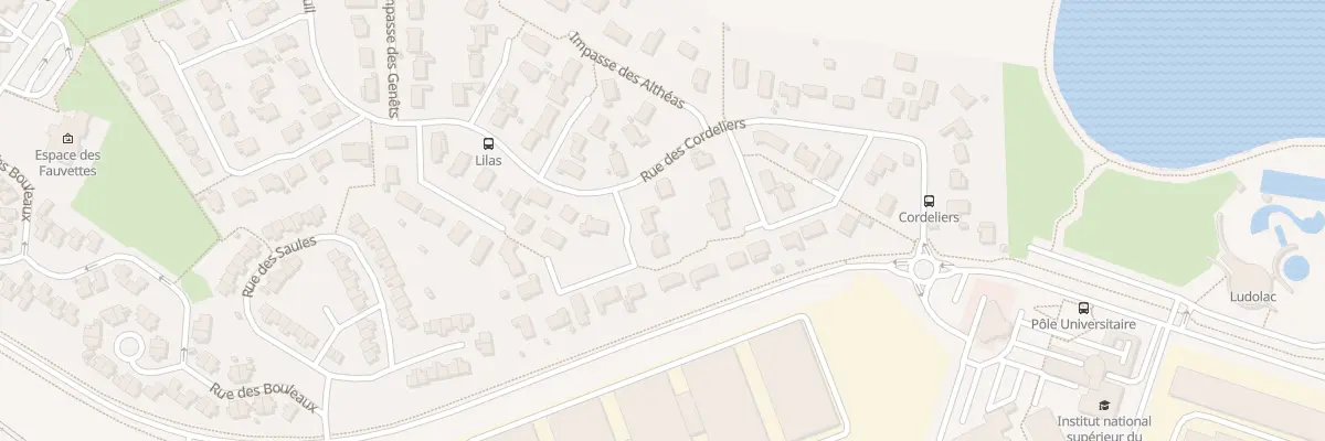 Plan du 3 Imp des Pins à Vaivre-et-Montoille