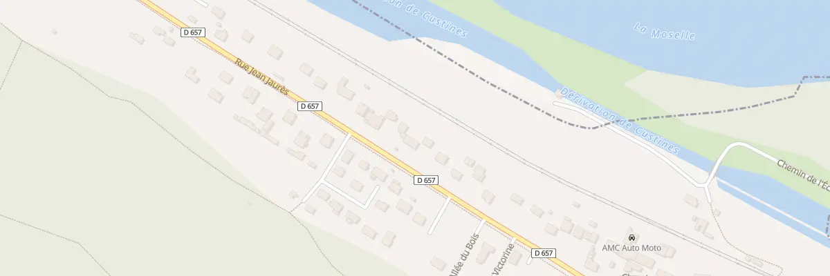 Plan du 15T Rue Jean Jaurés à Marbache
