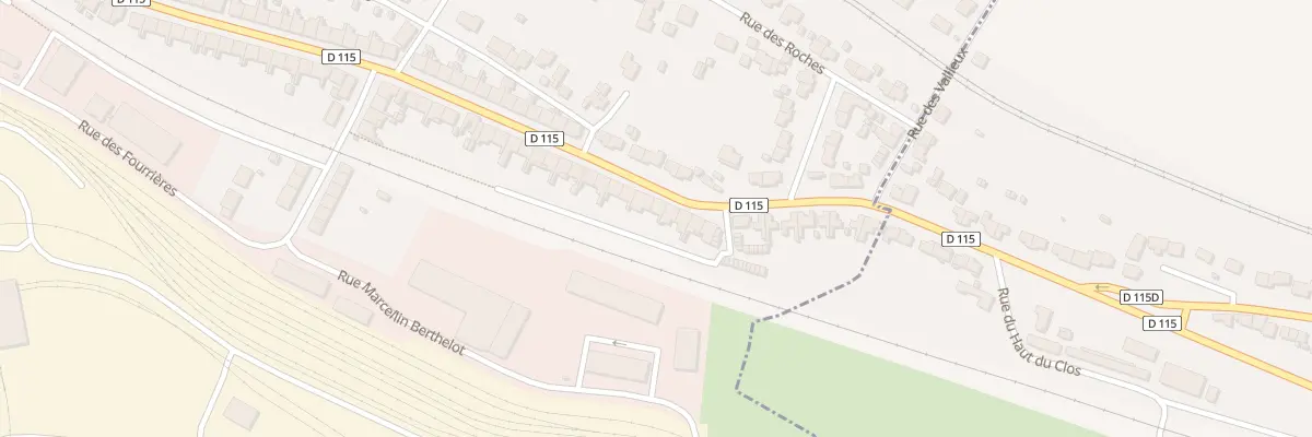 Plan du 104 Rue Pierre et Marie Curie à Neuves-Maisons