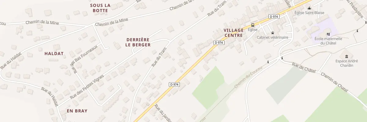 Plan du 42 Rue de Neuves Maisons à Chavigny