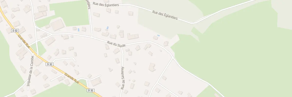 Plan du 8 Rue du Stade à Bolandoz