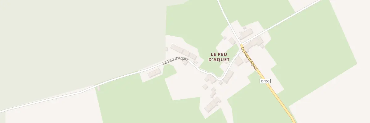 Plan du 23 Le Peu d’Aquet à Pont-du-Bois