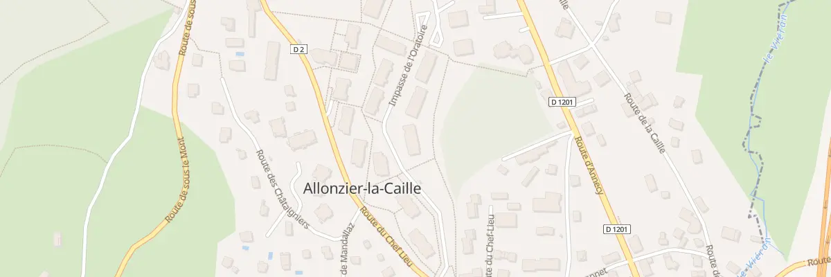 Plan du 256 Imp de l’Oratoire à Allonzier-la-Caille
