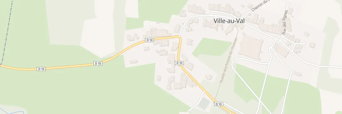 Plan du 11 Rue du Vieux Moulin à Ville-au-Val