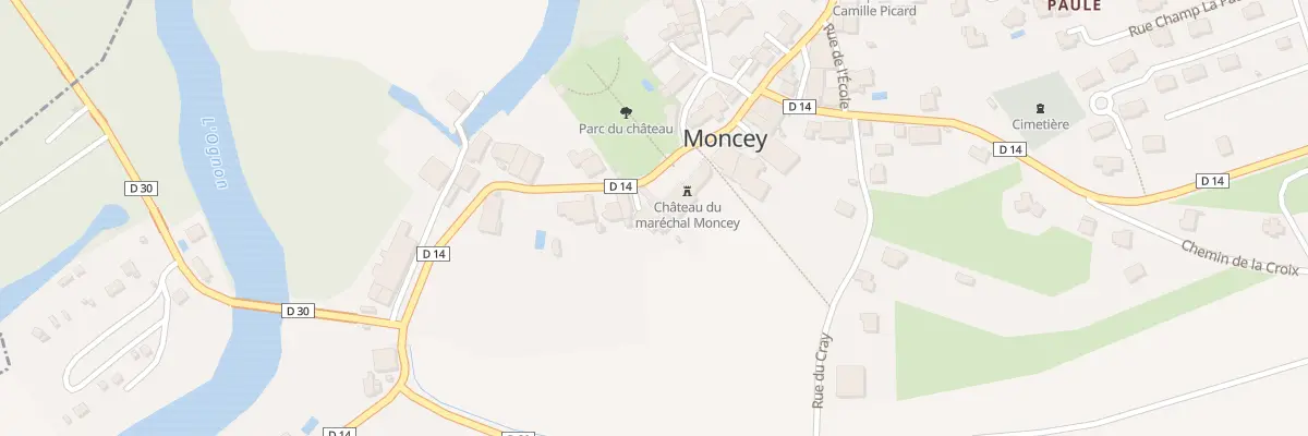Plan du 15 Rue Marechal Moncey à Moncey