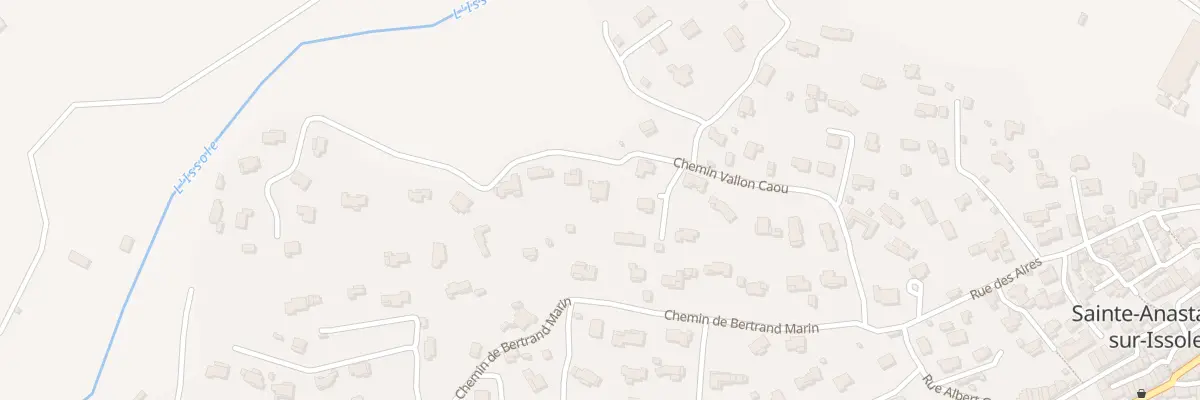 Plan du 5649 Vallon Caou à Sainte-Anastasie-sur-Issole