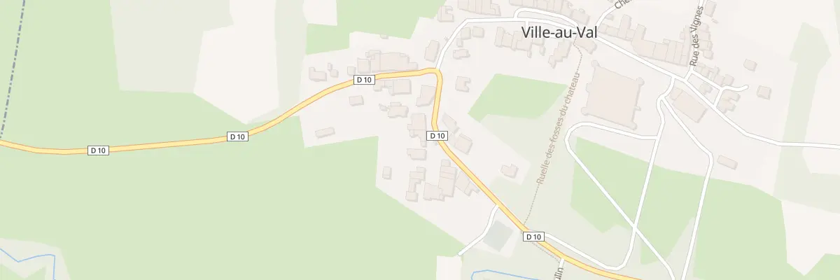 Plan du 9 Rue du Vieux Moulin à Ville-au-Val