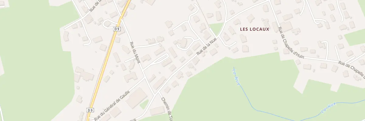 Plan du 3 Rue de la Nue à Levier