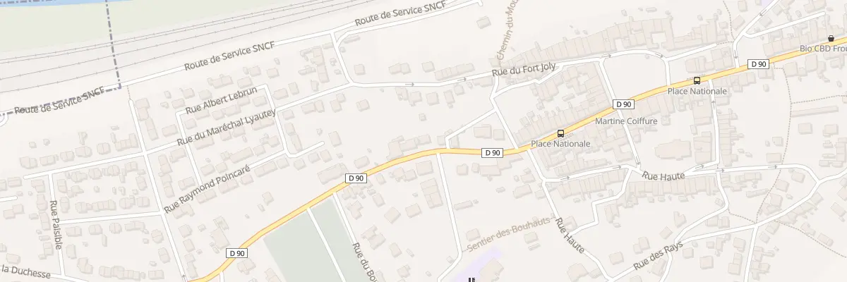 Plan du 34 Rue de Liverdun à Frouard