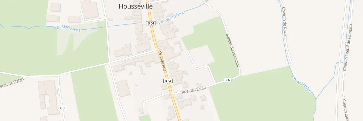 Plan du 16 Gr Grande Rue à Housséville