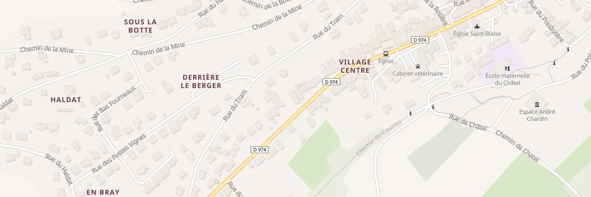 Plan du 38 Rue de Neuves Maisons à Chavigny