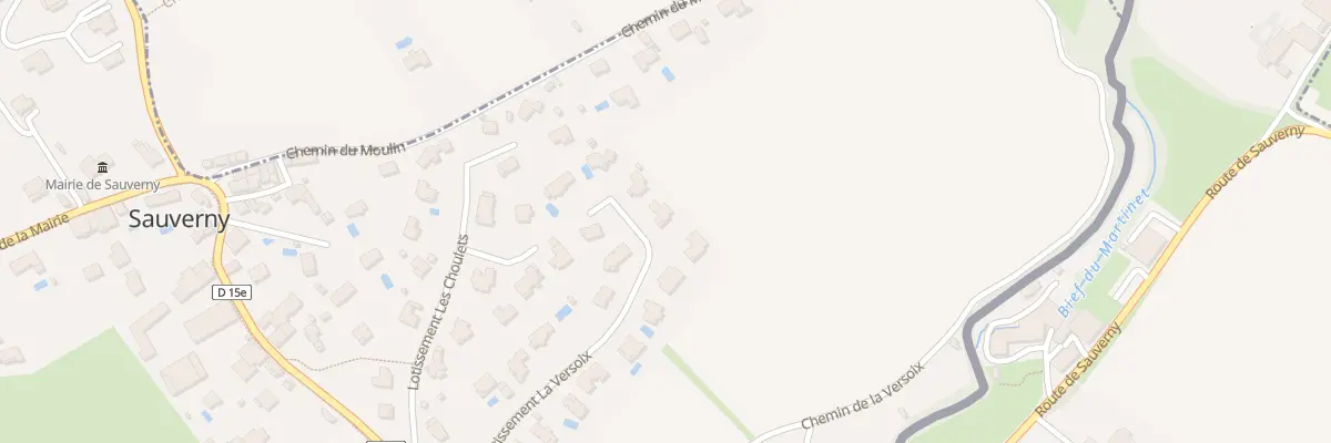 Plan du 20 Lot la Versoix à Sauverny