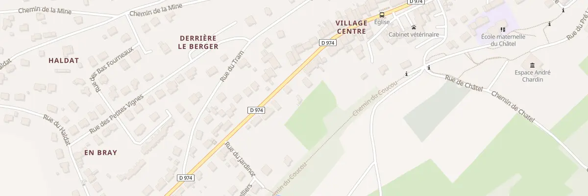 Plan du 25 Rue de Neuves Maisons à Chavigny