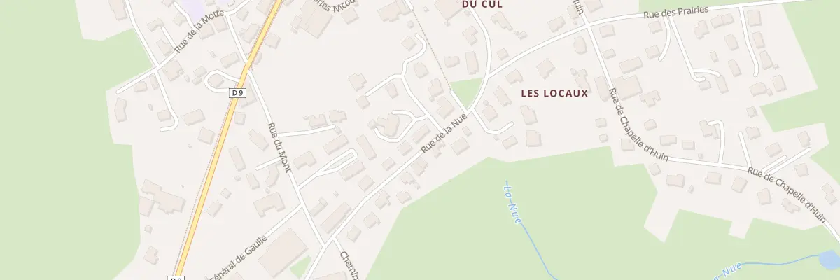 Plan du 5A Rue de la Nue à Levier