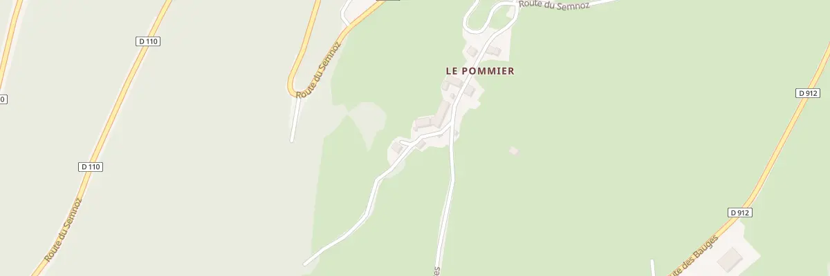 Plan du 164 Imp du Pommier à Leschaux