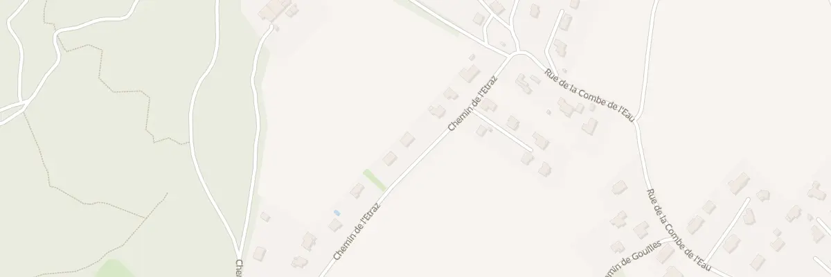 Plan du 2281 Che de l’Etraz à Divonne-les-Bains