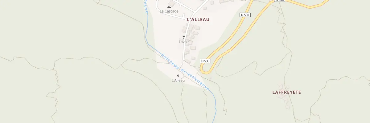 Plan du 233 Che De Valjouffrey aux Deux Alpes