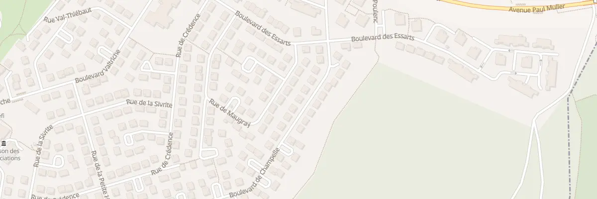 Plan du 141 Bd de Champelle à Villers-lès-Nancy