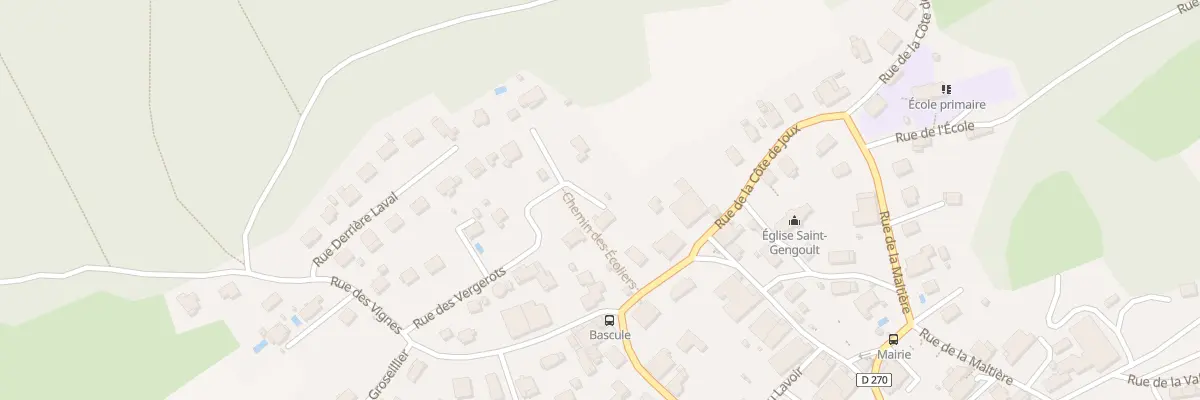 Plan du 10 Rue des Vergerots à Gennes