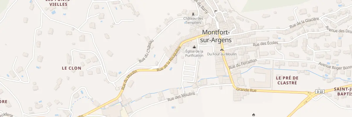 Plan du 5080 Le Village à Montfort-sur-Argens