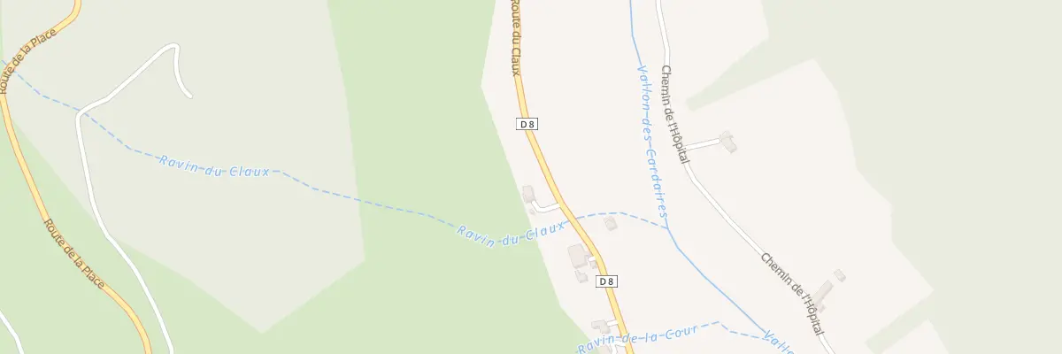 Plan du 371 Rte du Claux à Bras-d’Asse