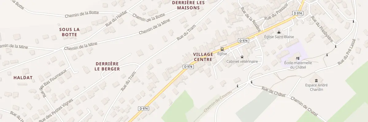 Plan du 28 Rue de Neuves Maisons à Chavigny