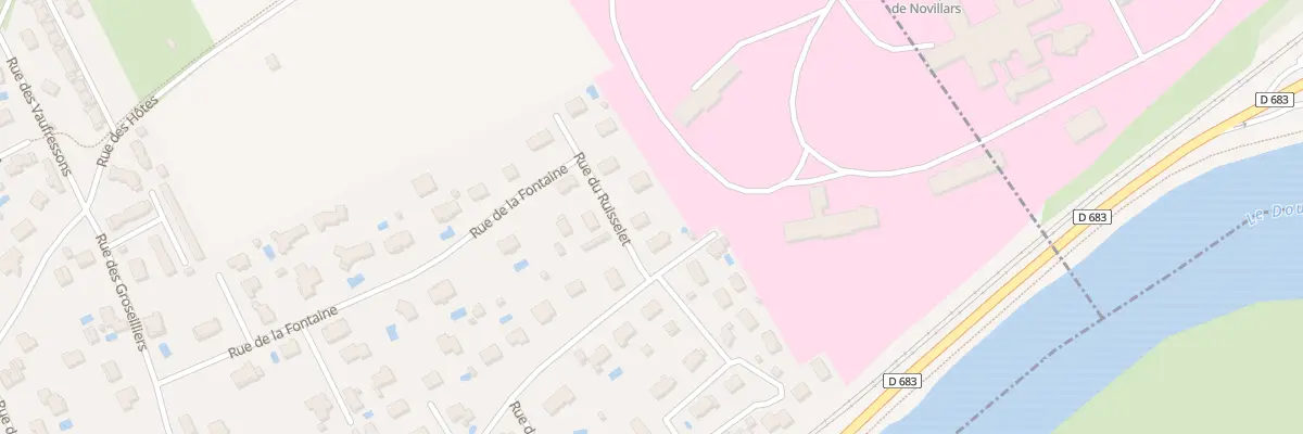Plan du 5410 Rue du Ruisselet à Roche-lez-Beaupré